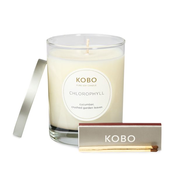 KOBO Watercolor Chlorophyll Candle (11 oz) #10084733 Cheap - Image 2