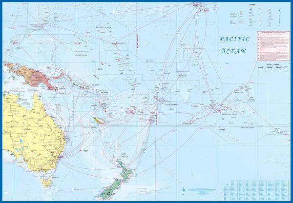 Travel Map - New Caledonia & Oceania Cruises | ITM Online Hot Sale - Image 3