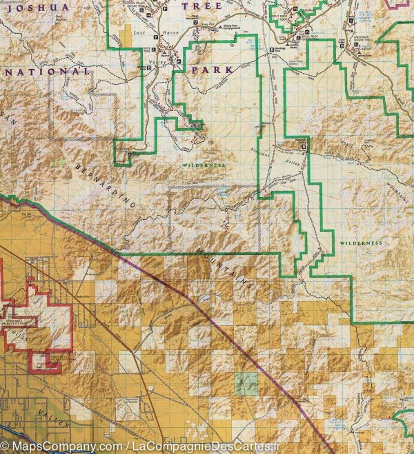 Hiking map # 226 - Joshua Tree National Park (California) | National Geographic Supply - Image 5