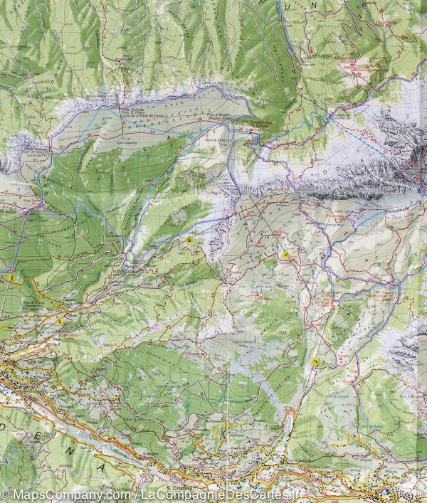 Hiking map # 05 - Val Gardena and Alpe di Siusi (Alps, Italy) | Tabacco Supply - Image 5