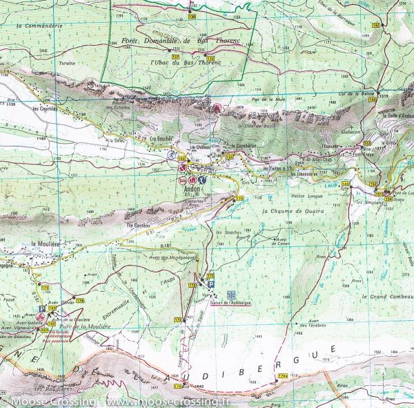 Top 25 map # 3542 ET - High Esteron and Grasse Prealps (Verdon PNR) | IGN on Sale - Image 5