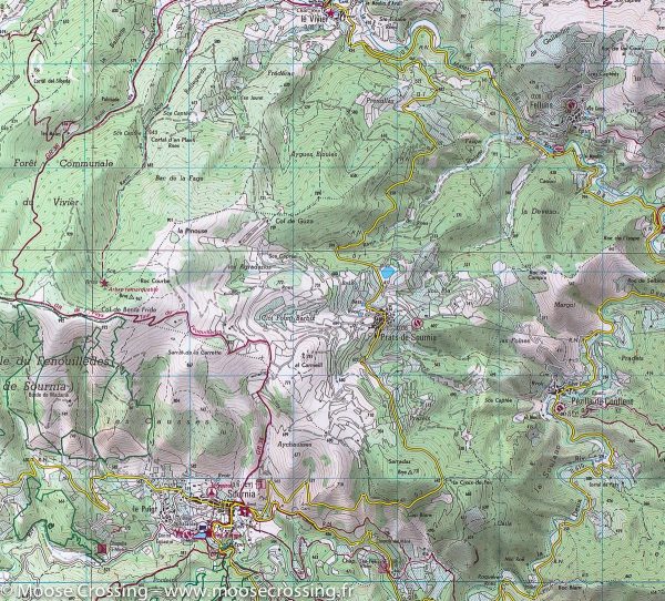 Top 25 map # 2348 ET - Prades and St Paul of Fenouillet (Pyrenees) | IGN Discount - Image 5