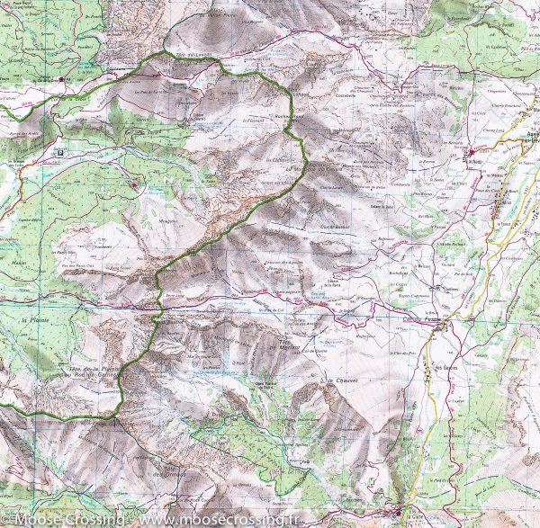 Top 25 map # 3337 OT - Devoluy Mass, Obiou & Pic de Bure (Alps) | IGN Discount - Image 5