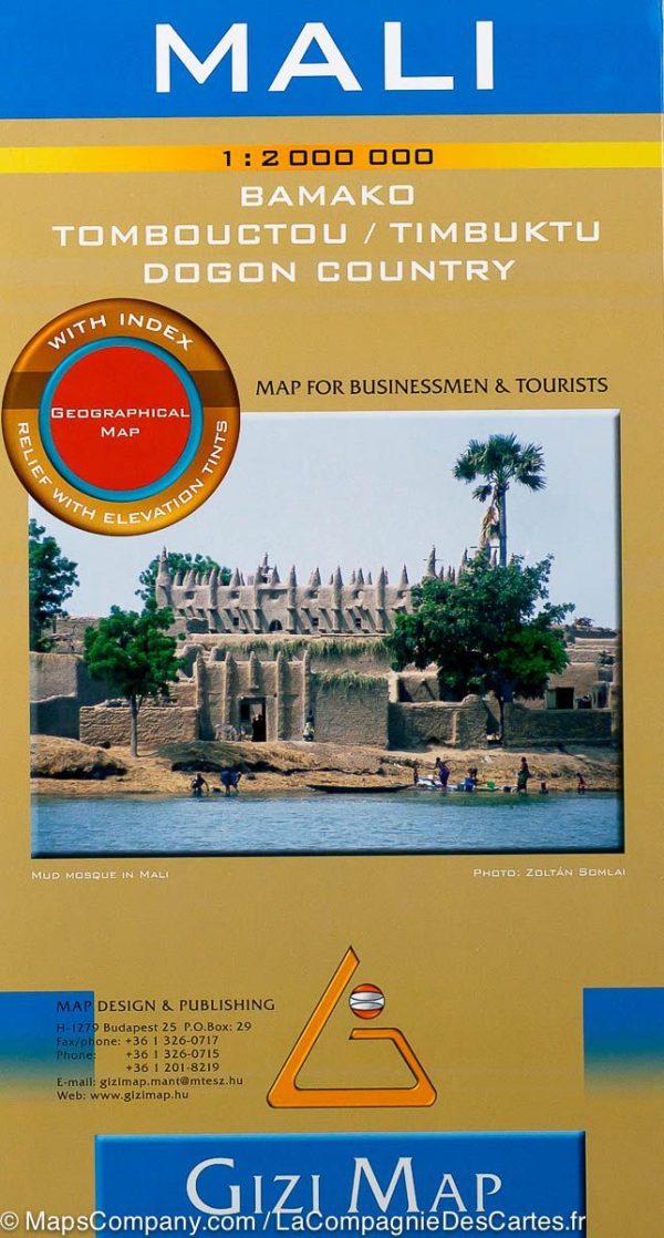 Geographical map - Mali | Gizi Map For Cheap