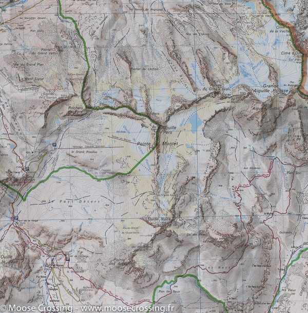 Top 25 map # 3633 ET - Tignes, Val Isère, Upper Maurienne (Vanoise PN) | IGN on Sale - Image 5