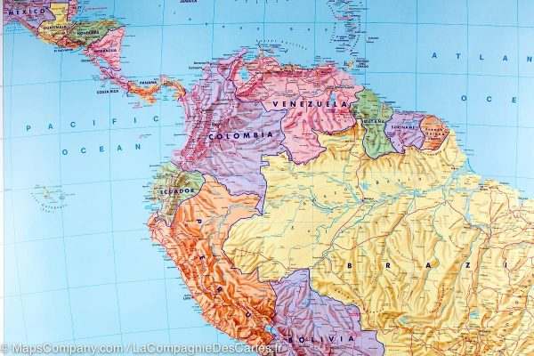 Wall map - South America - 97 x 124 cm | Freytag & Berndt Sale - Image 5