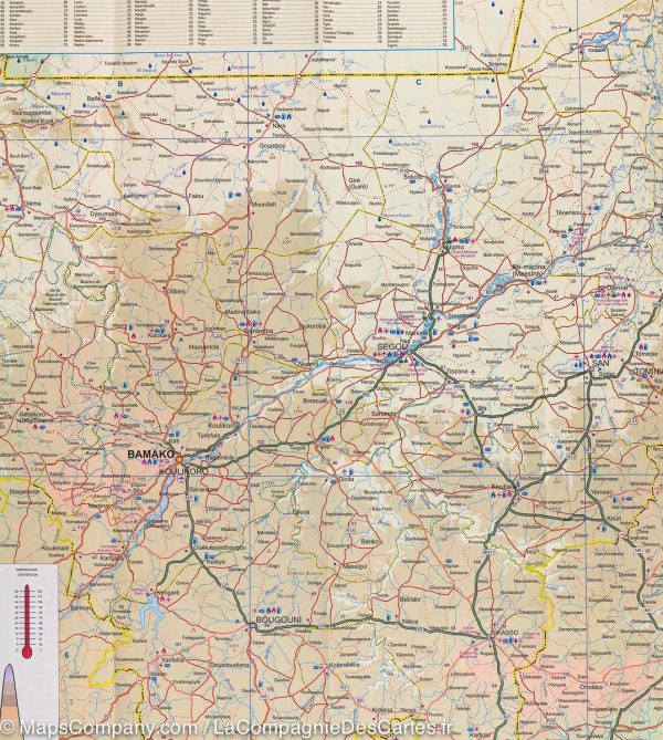 Travel map - Mali | ITM Supply - Image 3