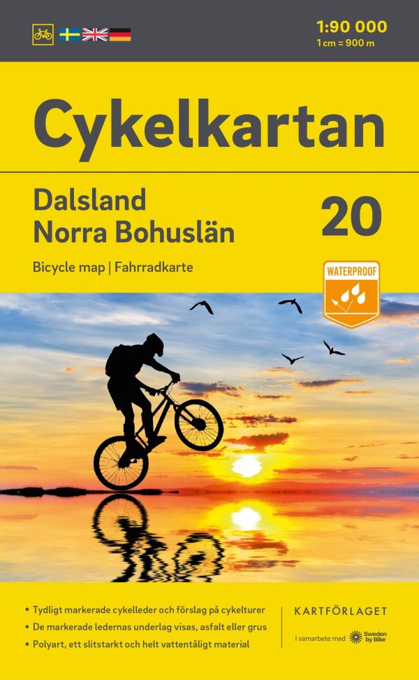 Cycling map # 20 - Dalsland   Bohuslän North (Sweden) | Norstedts Online now