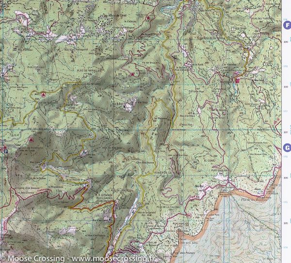 Top 25 map # 2449 OT - Céret, Amelie Les Bains, Palalda & Tech Valley (Eastern Pyrenees) Discount - Image 5