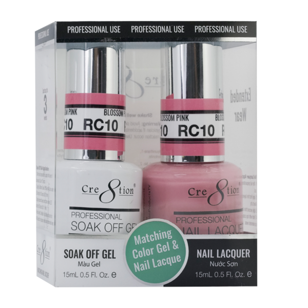 Cre8tion Soak Off Gel Matching Pair Rustic Collection 0.5oz RC10 Online